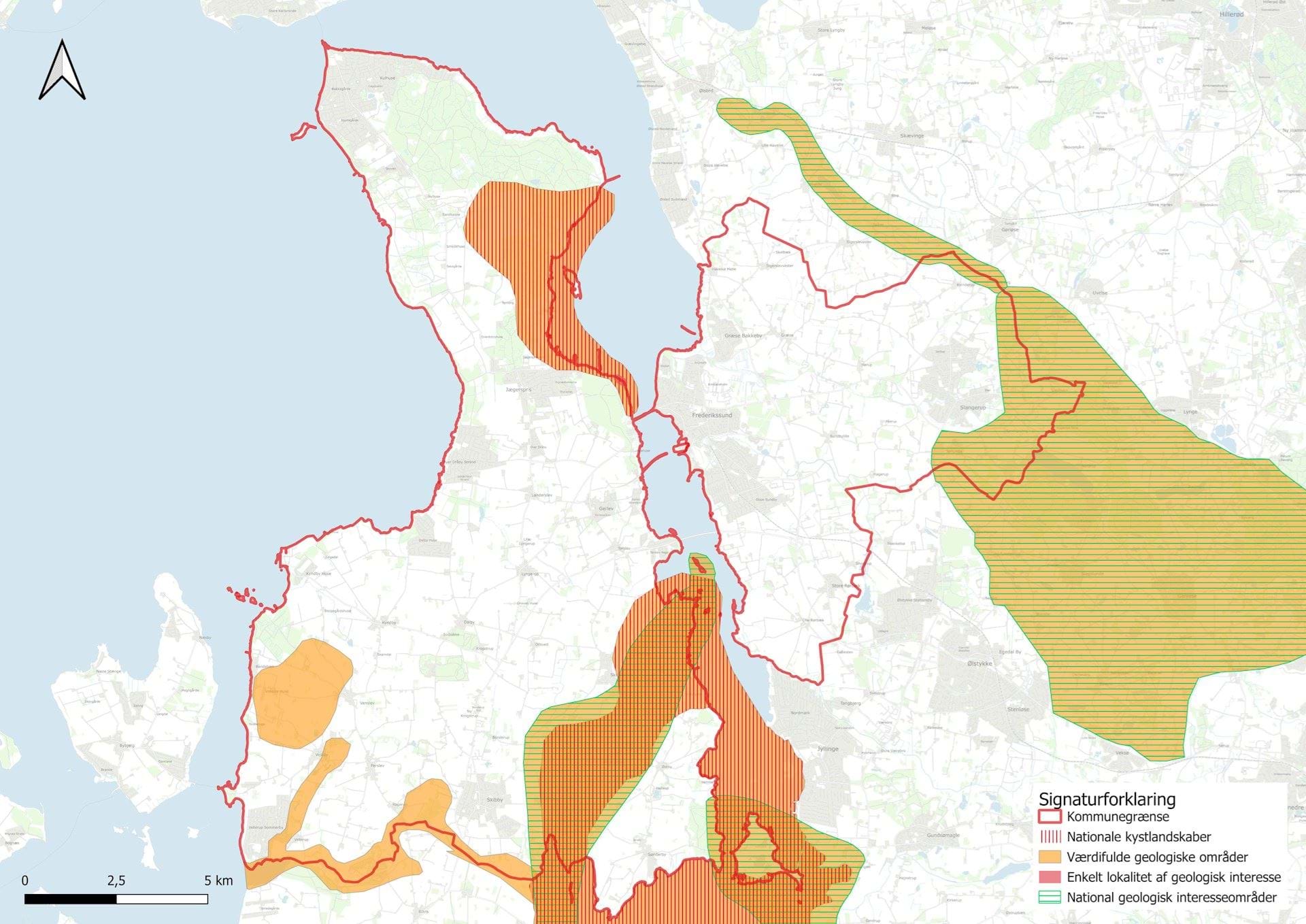 Oversigtskort for geologi